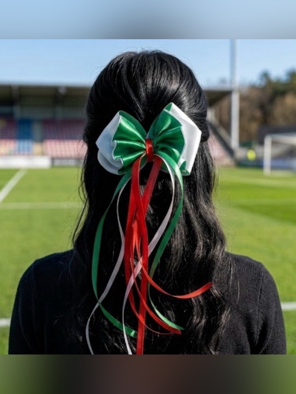 FIFA World Cup 2026 Mexican Style Hair bow - Hand Crafted